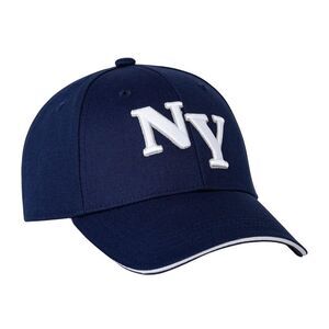 New York Yankees Unisex Adult Embroidered Logo Baseball Cap / Navy